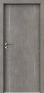 LINE - A.1 liseret black - Light Concrete