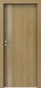 LINE - B.1 liseret black - Natural oak
