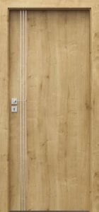 LINE - B.1 liseret black - English oak hamilton