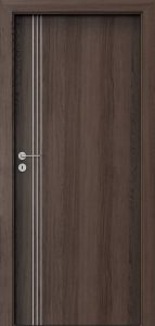 LINE - B.1 liseret black - Havana oak