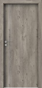 LINE - B.1 liseret black - Siberian oak