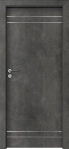 LINE - C.1 liseret black - Dark Concrete