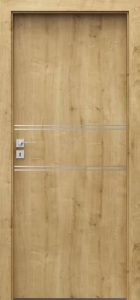 LINE - C.1 liseret black - English oak hamilton