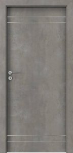 LINE - D.1 liseret black - Light Concrete