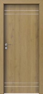 LINE - D.1 liseret black - Natural oak