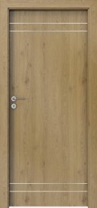 LINE - D.1 liseret black - Natural oak