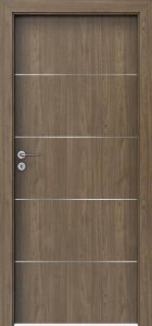 LINE - E.1 liseret black - Natural walnut