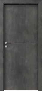 LINE - F.1 liseret black - Dark Concrete