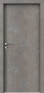 LINE - F.1 liseret black - Light Concrete