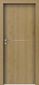 LINE - F.1 liseret black - Natural oak