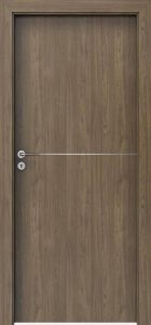 LINE - F.1 liseret black - Natural walnut