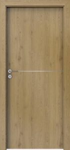 LINE - F.1 liseret black - Natural oak