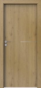 LINE - G.1 liseret black - Natural oak