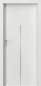 LINE - H.1 liseret black - White