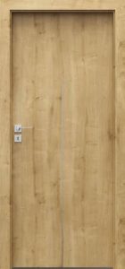 LINE - H.1 liseret black - English oak hamilton